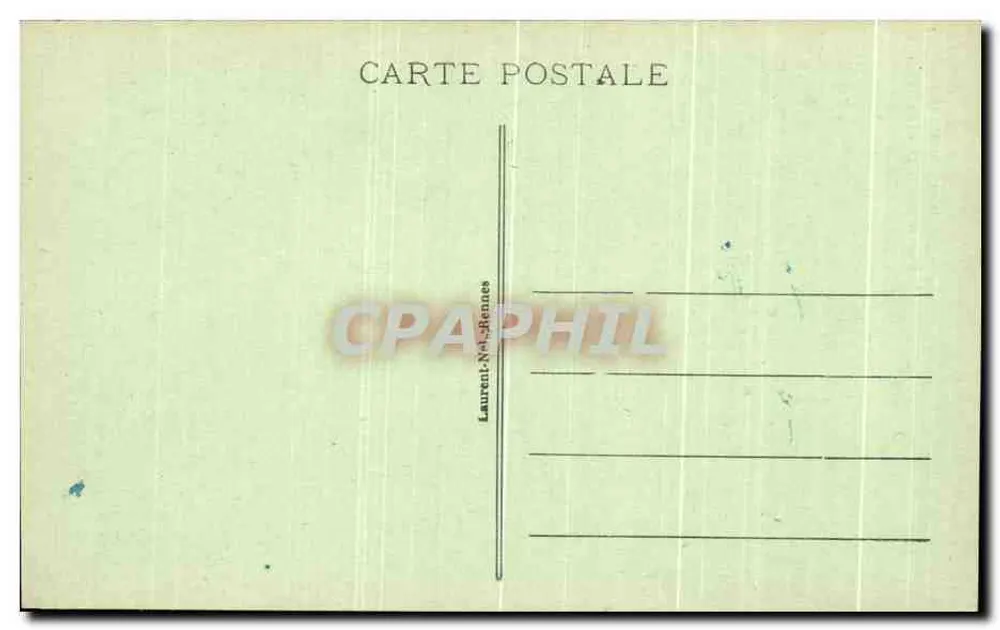 VANNES — Estátua do Conde de Richemont — Laurent-Nel-Renites, n°3650 - Verso