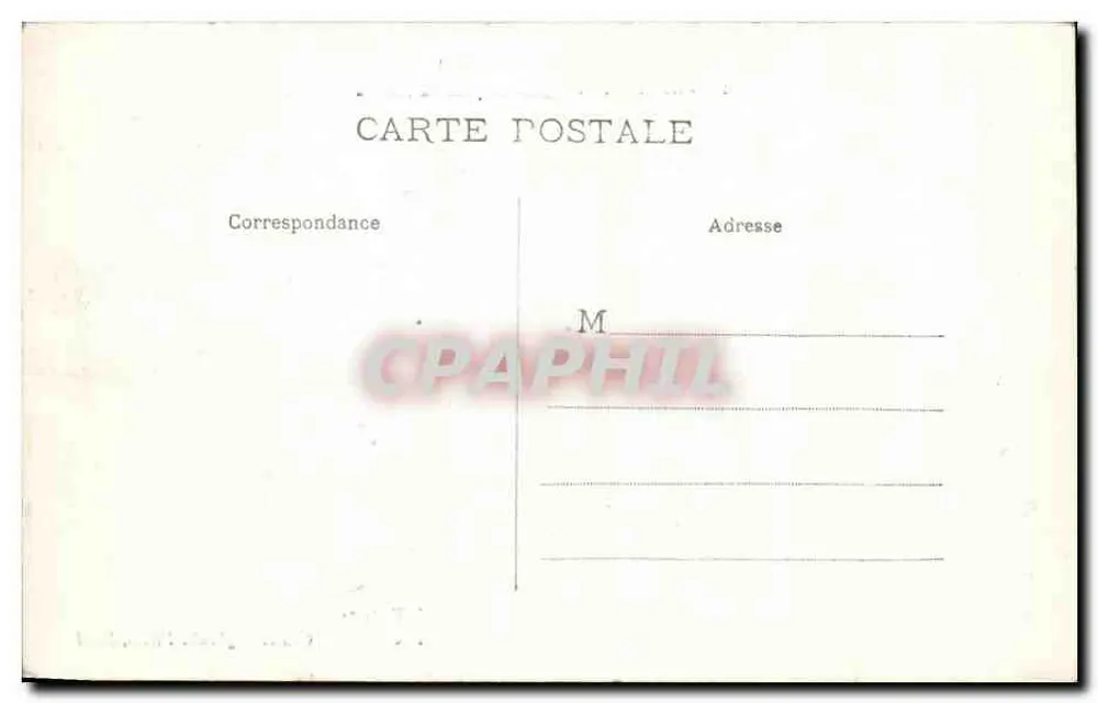 Apchon — Vista geral tirada do castelo — Coleção Souboutet Frères, Cusset - Verso