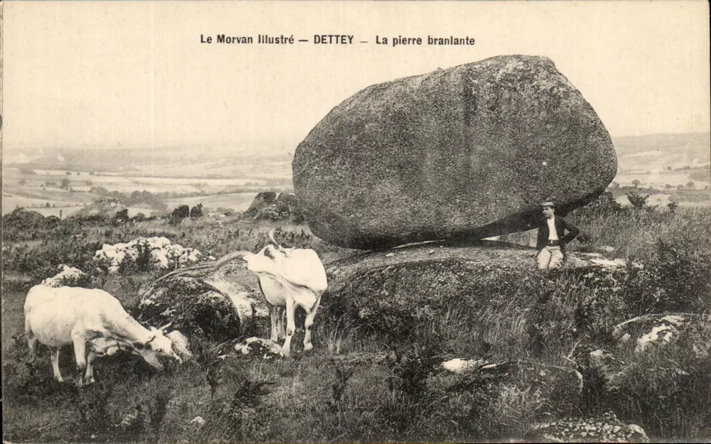 Der Rollende Stein — Dettey — Le Morvan Illustré - Vorderseite