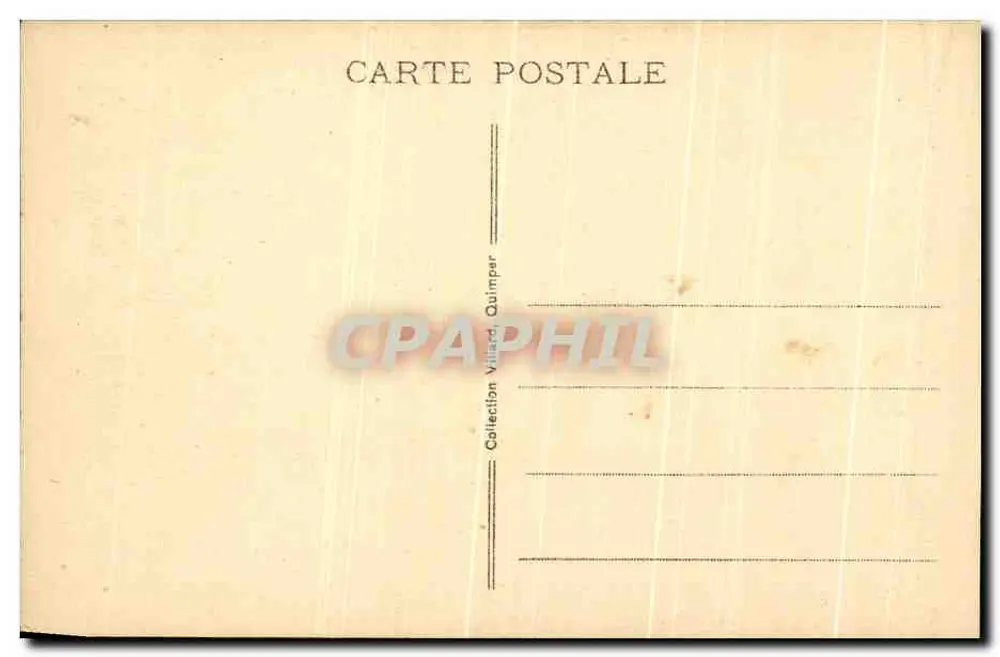 Ar Folgoat — Die Kirche, Südseite; Der Portal und der Calvary — Sammlung Villiard Quimper - Rückseite