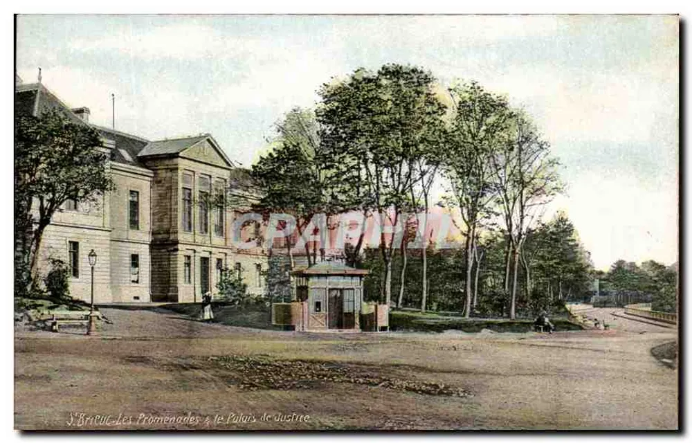 S. Brice - Die Promenaden zum Palast der Gerechtigkeit — Verlag AQUA-PHOTO L.Y. & Cie - Vorderseite