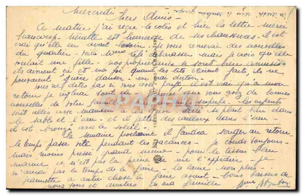 Lannilis — Vista Geral — editor desconhecido, n° 4210 - Verso