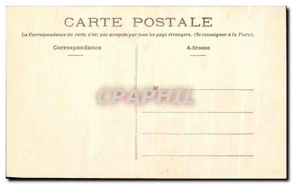 Angers — Rue Beaurepaire — Carte postale n°143 - Verso