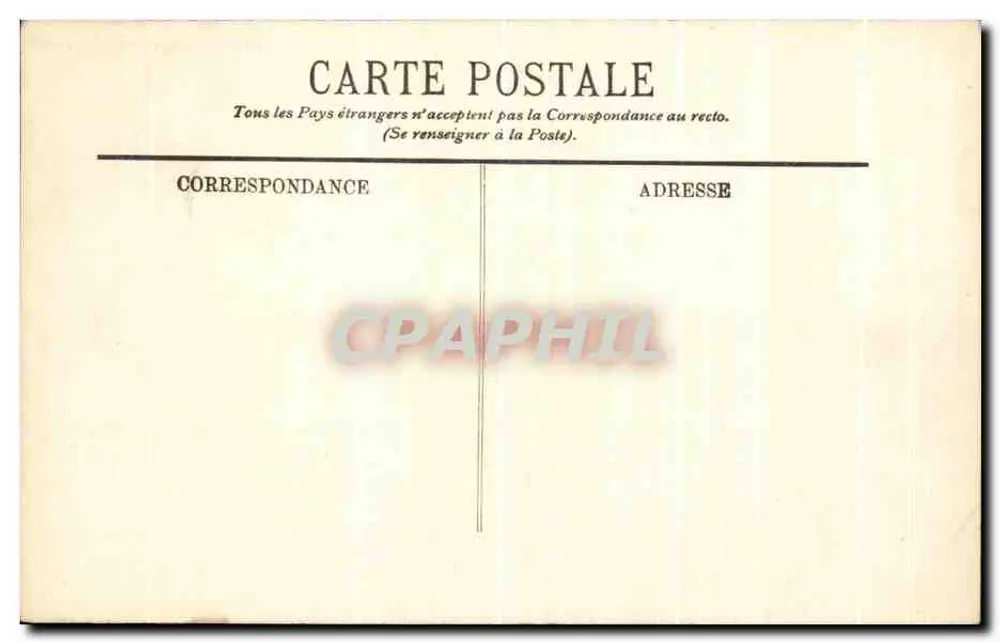 Angers — Hotel de Pincé — LL. N° 61 - Verso