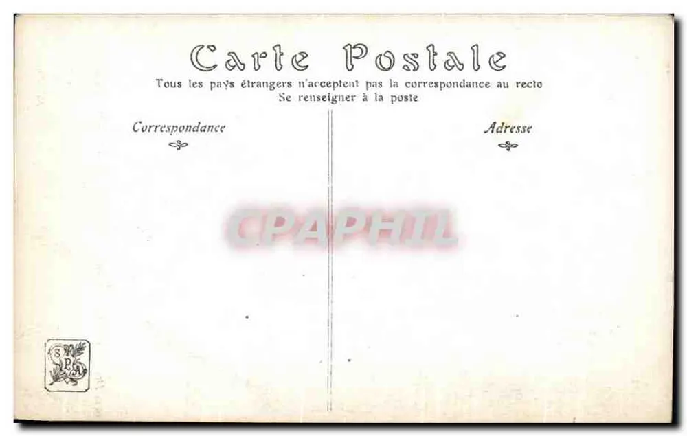 Sujeito: Dança em um salão — Exposição de 1907 — Por Mme Farandole, editada por ND Phot - Verso