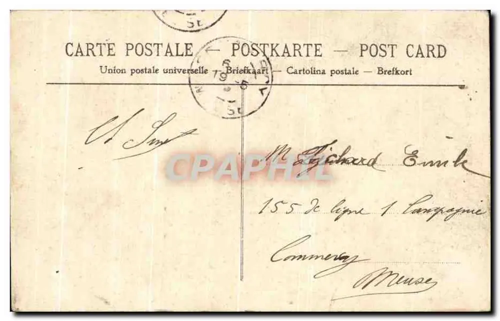 A Torre de São Vicente — Laon — E. C., Laon - Verso