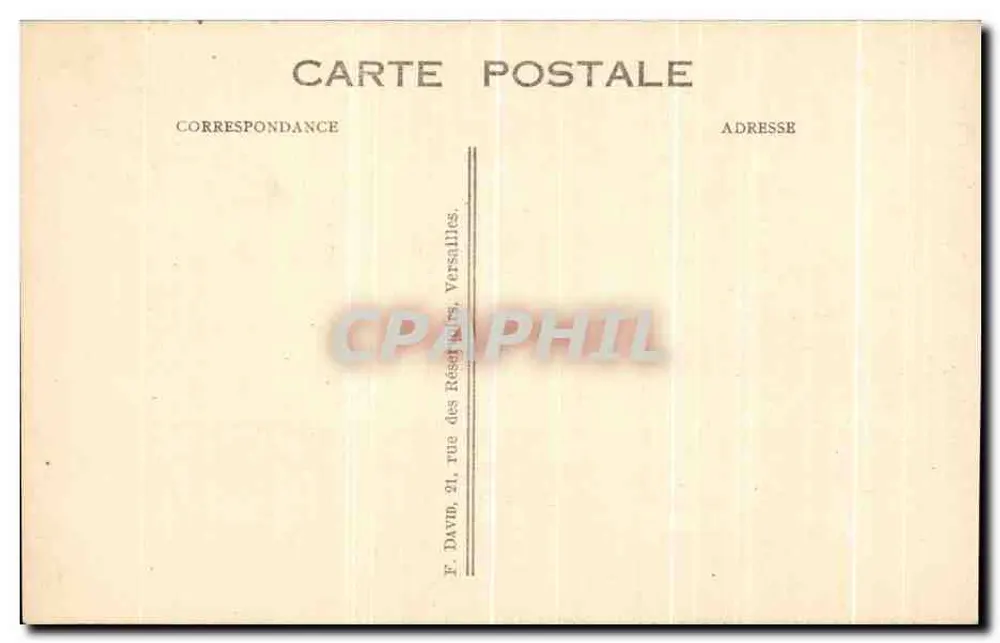 Castelo de La MALMAISON — Facha principal — Entrada principal - Verso