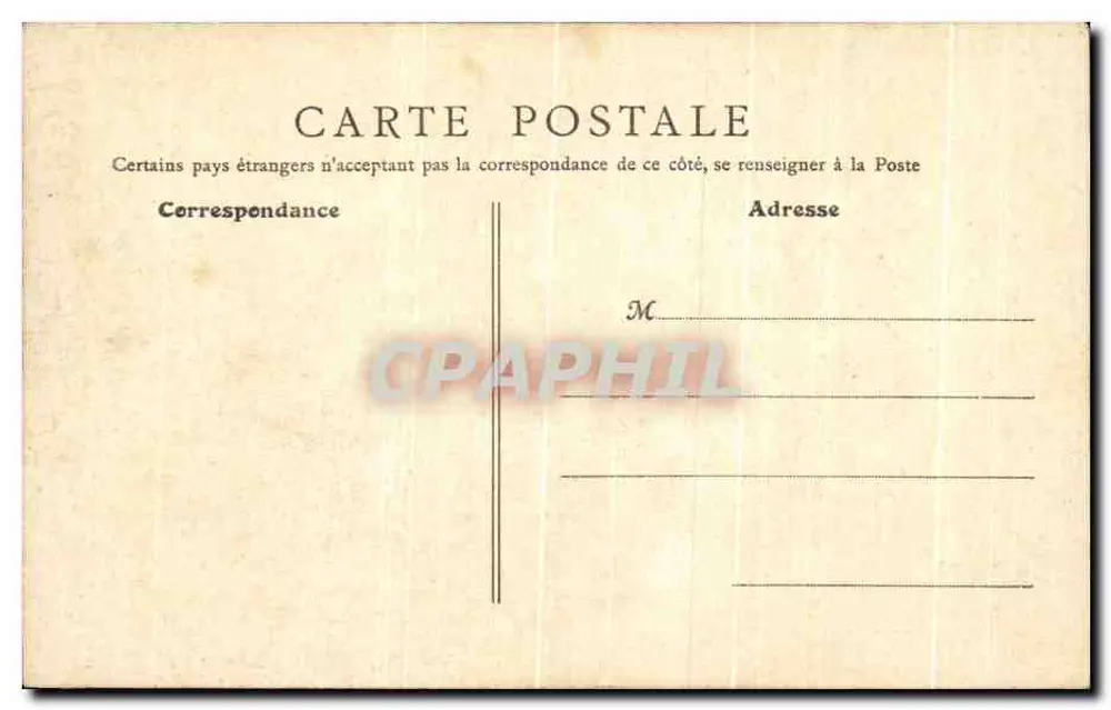 Angers - Grand Cercle und Militärkreis — E. Duvivier, Verlag Angers, Nr. 24 - Rückseite