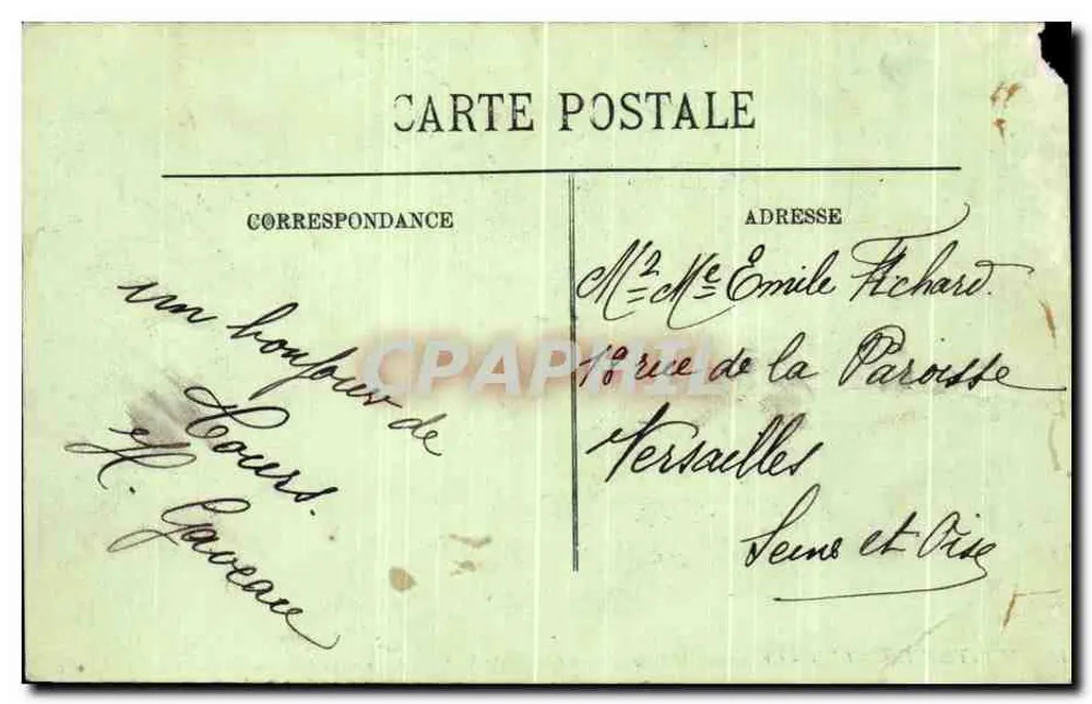 Montlouis (Indre-et-Loire) — Château de la Bourdaisière (nord-est), XVᵉ siècle, où naquit Gabrielle d'Estrées — LL - Verso