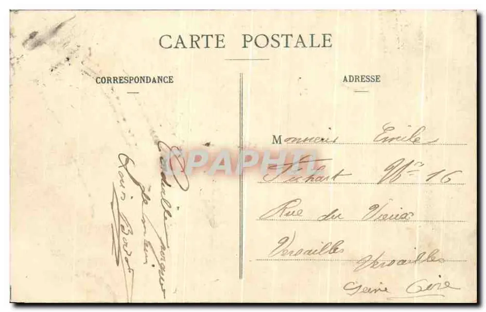 Rouen - Palazzo di Giustizia - Cortile interno (XVI secolo) — C.V. n°275 - Verso