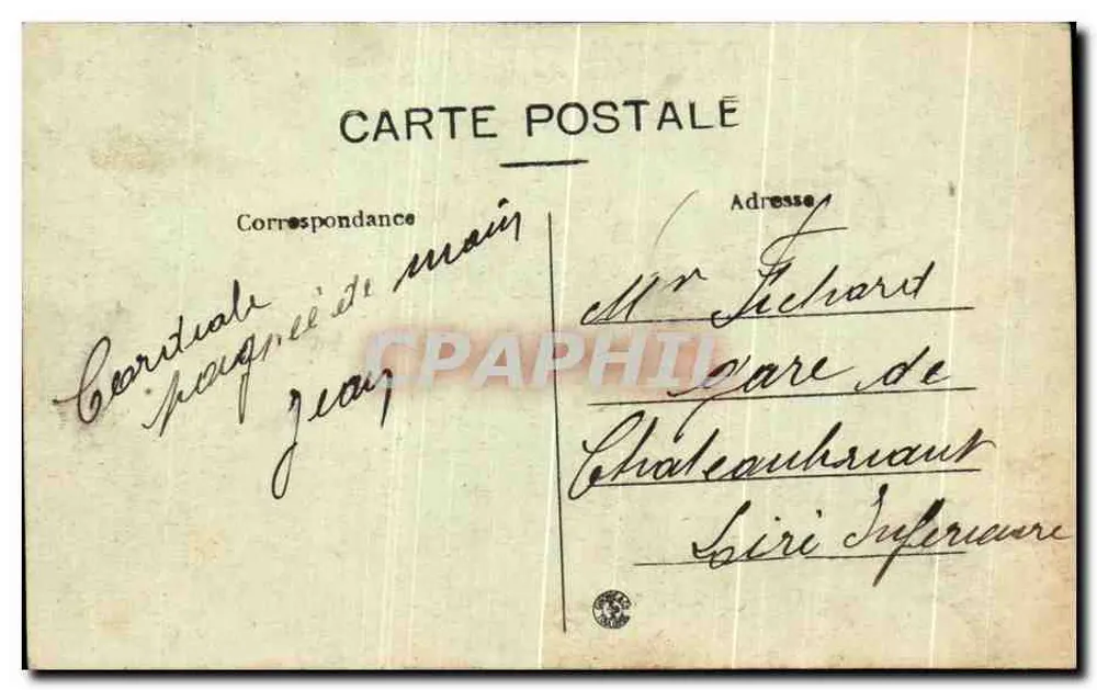 AIX-en-PROVENCE — Ansicht des Eisenbahnviadukts über den Arc — Verlag C. Martineau - Rückseite