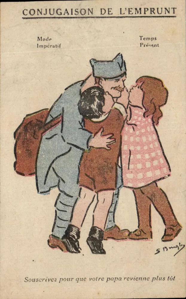 Conjugaison de l'Emprunt — Mode Impératif, Temps Présent — S. Bongle - Vorderseite
