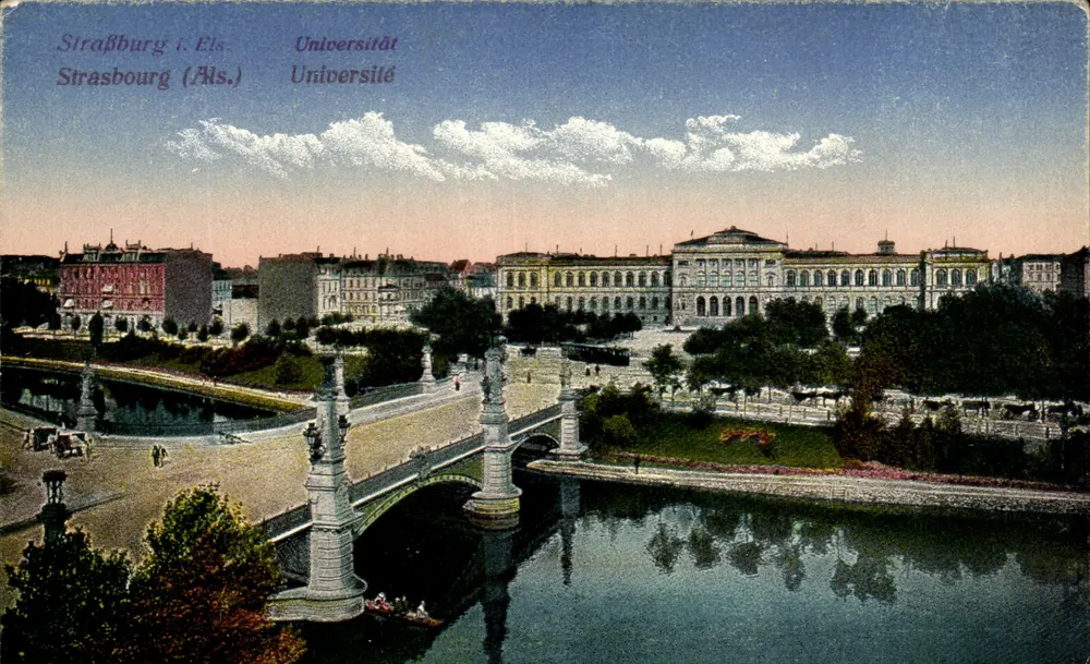 Strasbourg (Als.) — Universidade — editor Johannes Böhlh - Frente