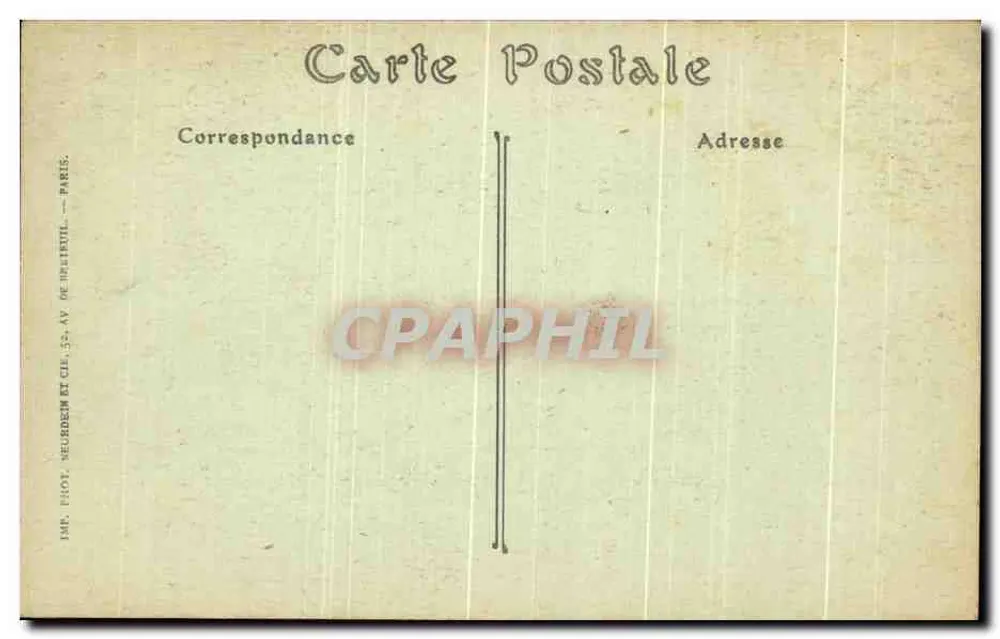 Nice (Alpes-Maritimes) — Die Straßen von Pont Vieux und Mascoïna — ND. Phot. - Rückseite