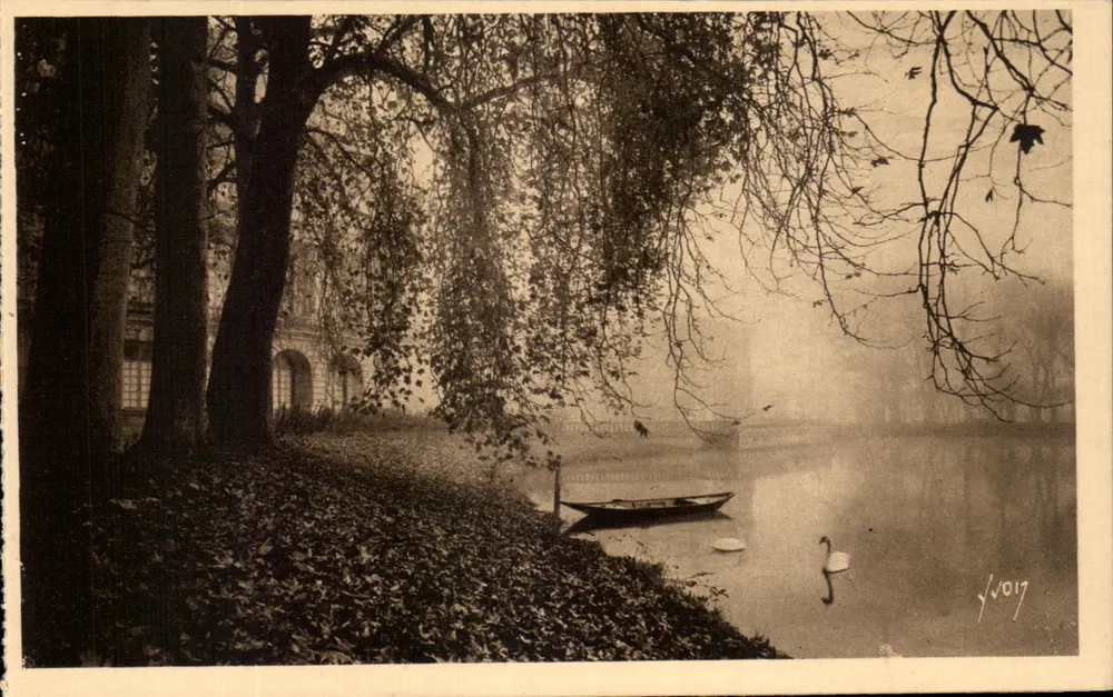 Fontainebleau (Seine-et-Marne) — Gärten des Palastes - Herbstmorgen — Les Éditions d'Art Français - Vorderseite