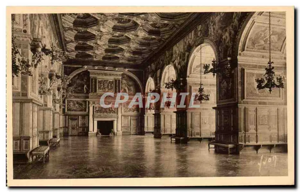 Fontainebleau - Galerie Henri II — Kunstausgaben 'VON' Paris - Vorderseite