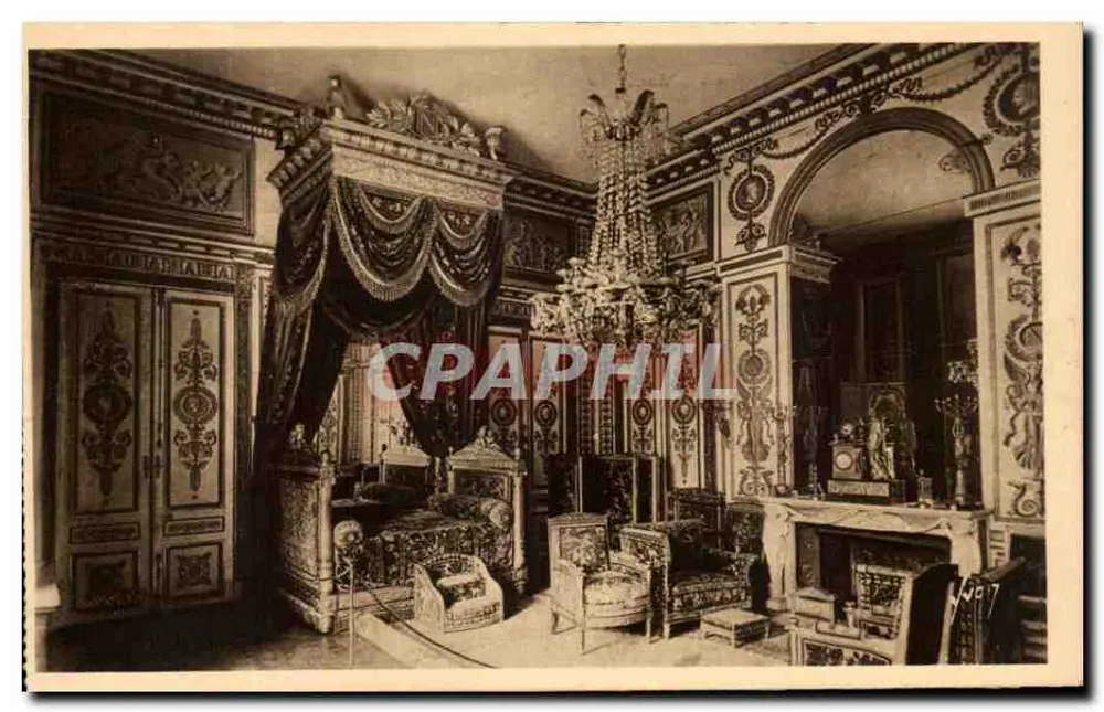 Fontainebleau - Schlafzimmer von Napoleon I. — Les Éditions d'Art YON, Paris - Vorderseite