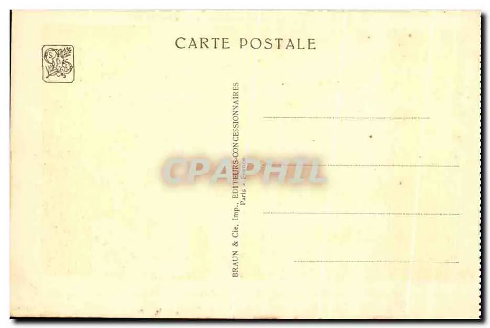 Pavillon des Marokko — Internationale Kolonialausstellung — Paris 1931 - Rückseite