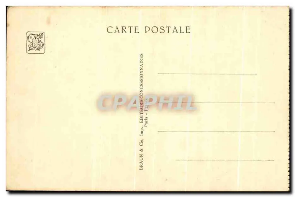 Internationale Kolonialausstellung — Paris 1931 — Überblick über den portugiesischen Bereich — Raul Lino, Architekt - Rückseite
