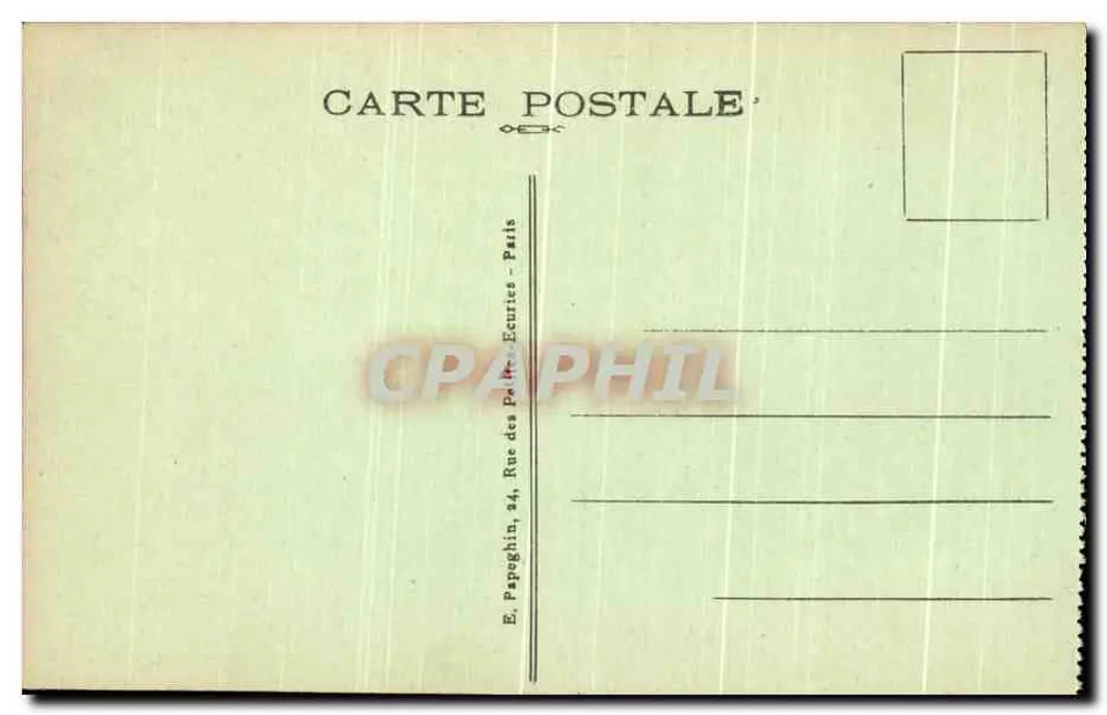 Paris - Das Trocadéro und die Iéna-Brücke — A.P. — n°55 - Rückseite
