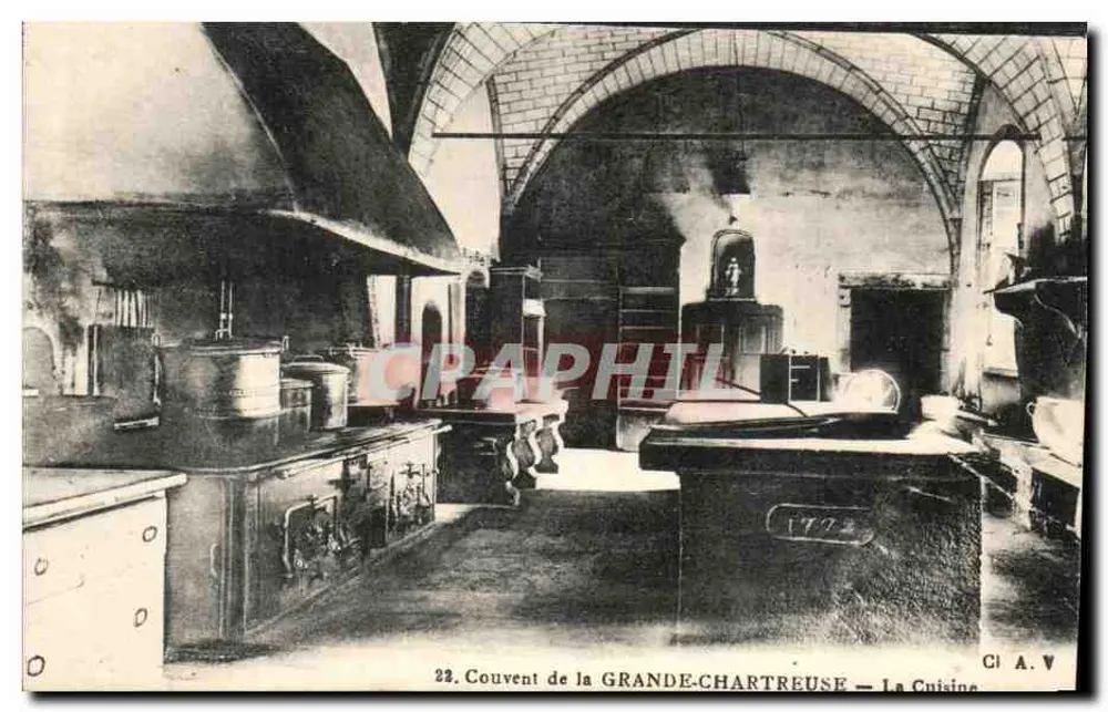 Convento della Grande-Chartreuse — La Cucina — CI A.V. n°22 - Recto