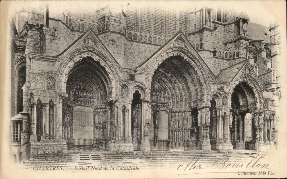 Chartres — Nordportal der Kathedrale — Collections NP Phot - Vorderseite