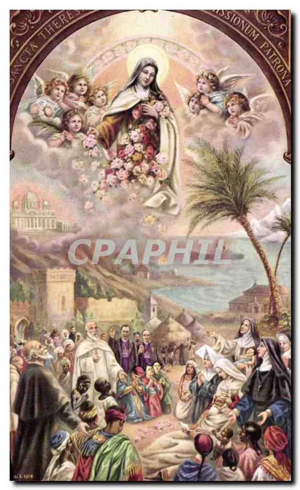 Saint Thérèse des Enfants-Jésus — Patronin der Missionen — Verlag nicht erkennbar - Vorderseite