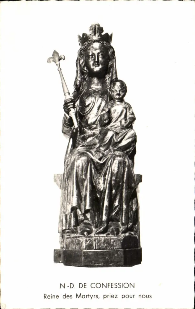 N.-D. de Confession — Reine des Martyrs, priez pour nous — Éditions Séganes - Vorderseite