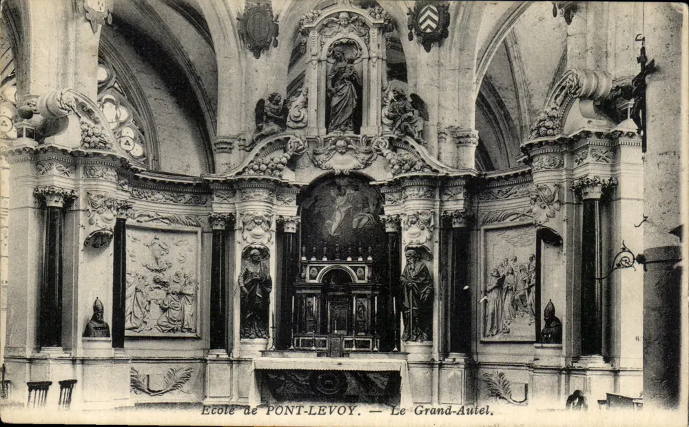 Escola de Pont-Levoy — O Grande Altar - Frente