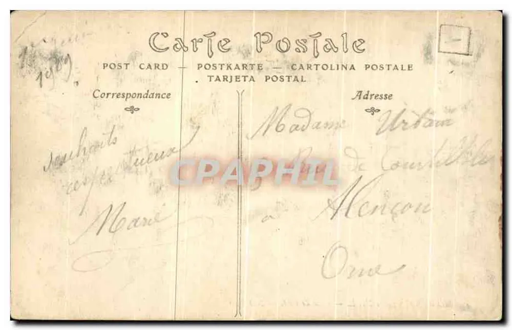 Monte Saint-Michel — Lado leste — ND Fot. - Verso