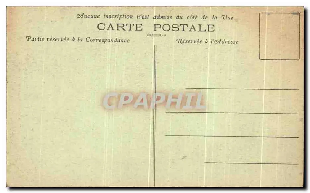 Bordeaux — Catedral de São André, estátua da Virgem com o Menino — Fototipia Marcel Delbou - Verso