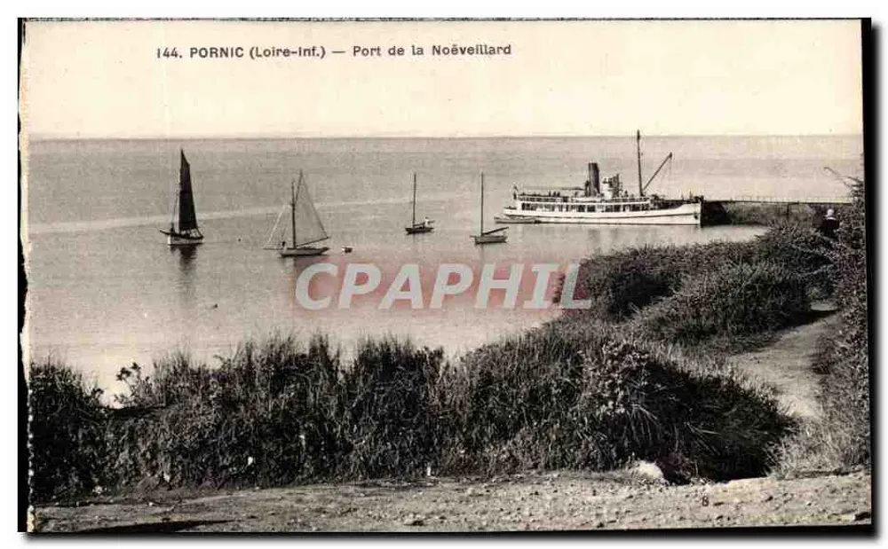 Pornic (Loire-Inf.) — Hafen der Noëveillard — F. Chapeau, Nantes - Vorderseite