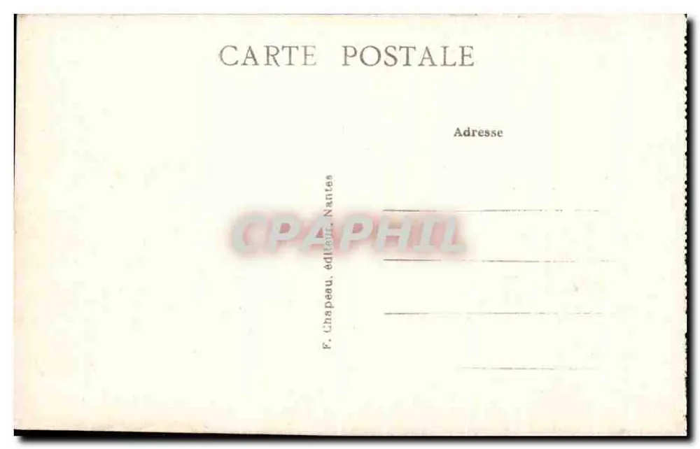 Pornic (Loire-Inf.) — Costa da Birochère — As Chaminés - Verso