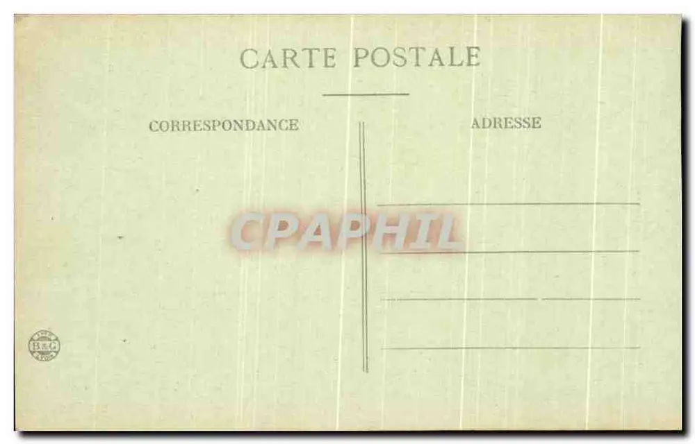 Sassenage — Die Gouffre Bleu-Wasserfall — Dauphiné - Rückseite