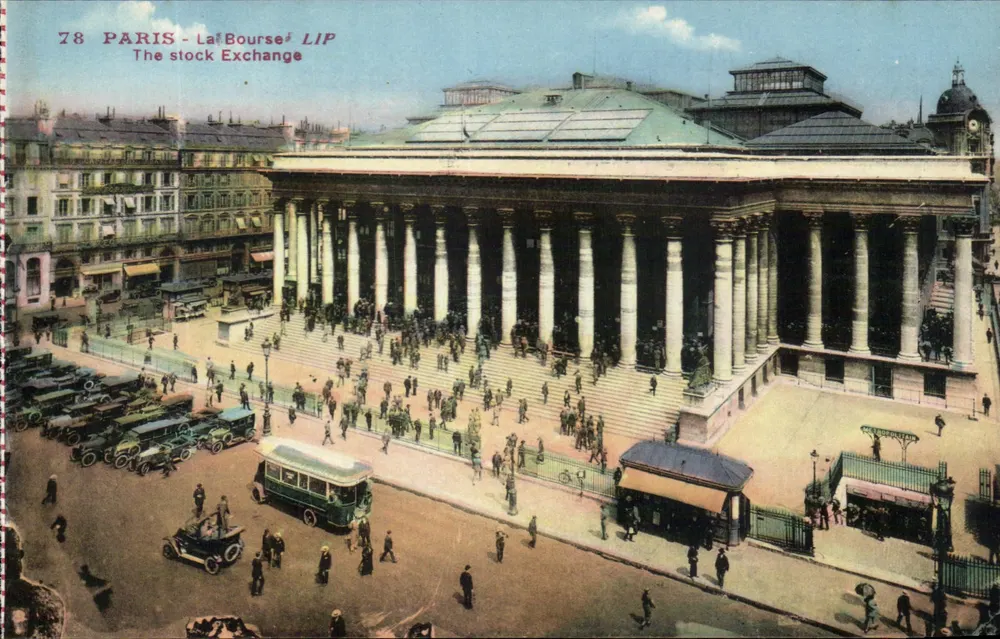 Paris - La Bourse — La Bourse — LIP - Vorderseite