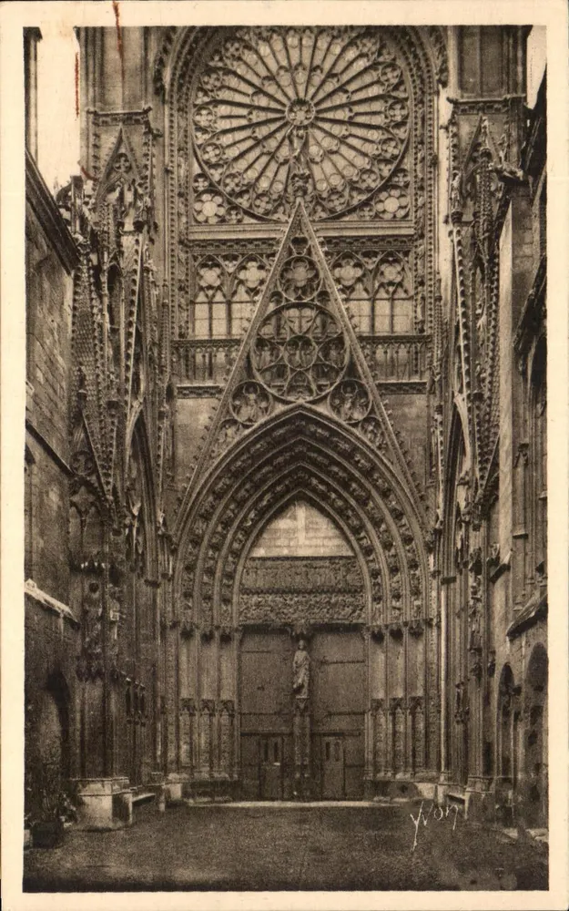 Rouen — Kathedrale, Cour des Libraires — Yvon - Vorderseite