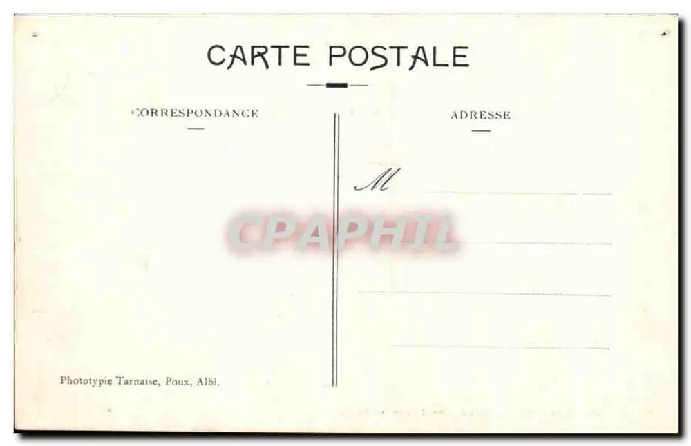 Albi — Kathedrale Sainte-Cécile, der Jubé — Tarnaise Phototype, Poux, Albi, n°64 - Rückseite