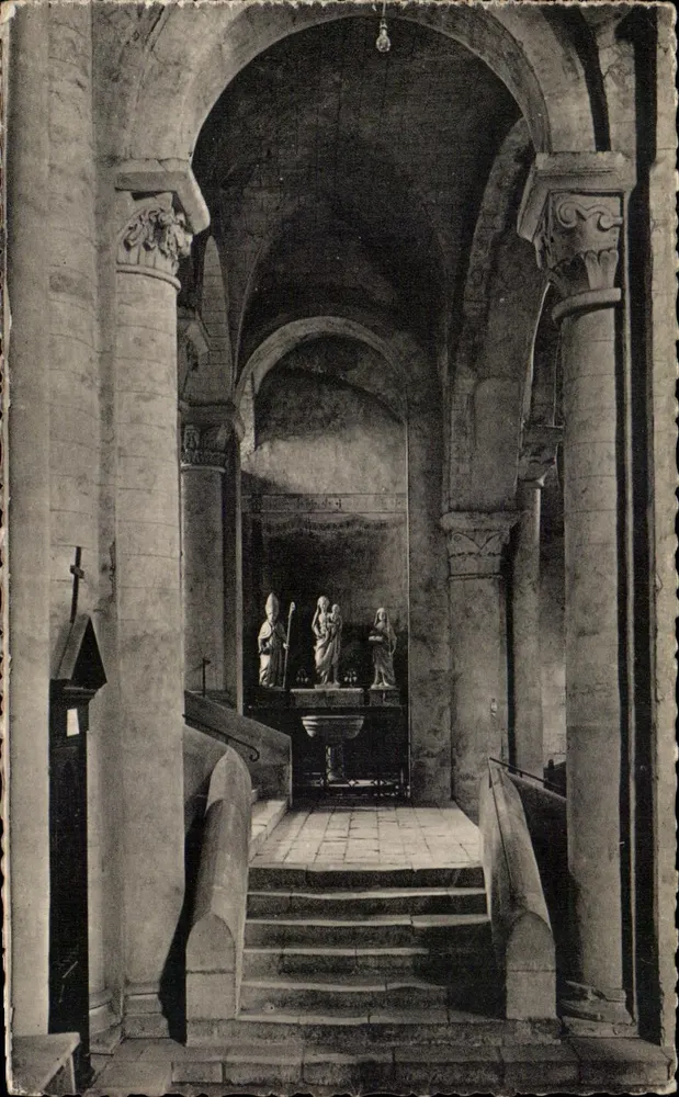 Kirche Saint-Hilaire-le-Grand — Seitenwand des südlichen Querbaus — J. Robarchon, Poitiers - Vorderseite