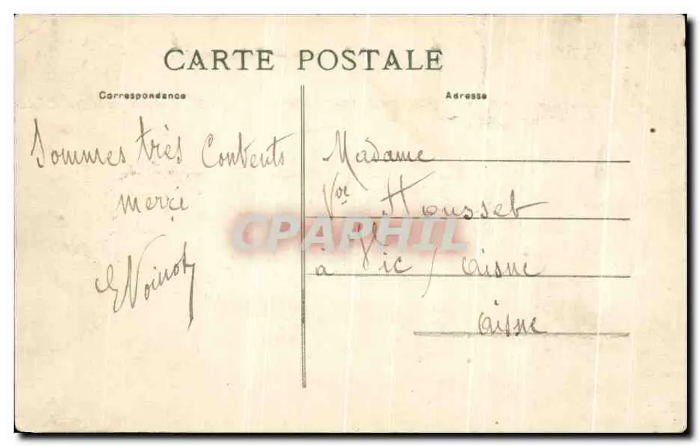 Usset, Höhlen und Park der Fäiries-Quellen — Allier — 289 — Umgebung von Vichy - Rückseite