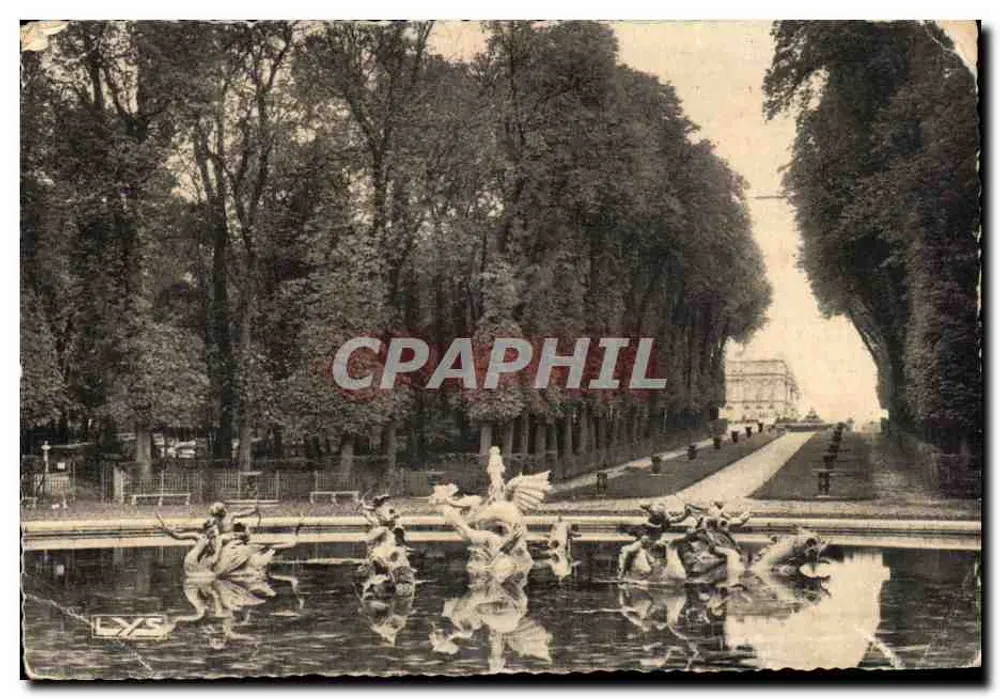 Versailles — Bassin du Dragon und Allée d'Eau — Editions d'Art 'LYS' - Vorderseite