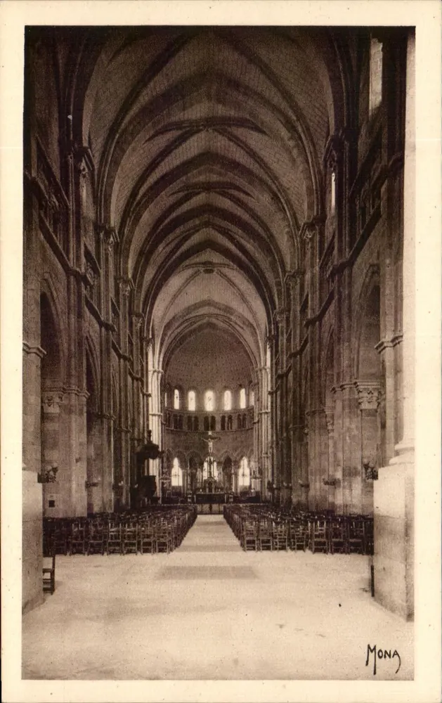 Zentralnische der Kathedrale Saint-Mammès — Langres — Editions Mona - Vorderseite