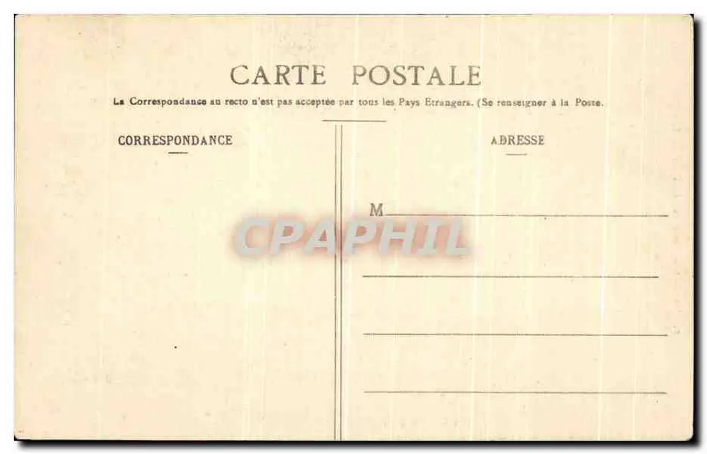 VANNES - Innenansicht der Kathedrale — Sammlung David, Vannes, n°30 - Rückseite