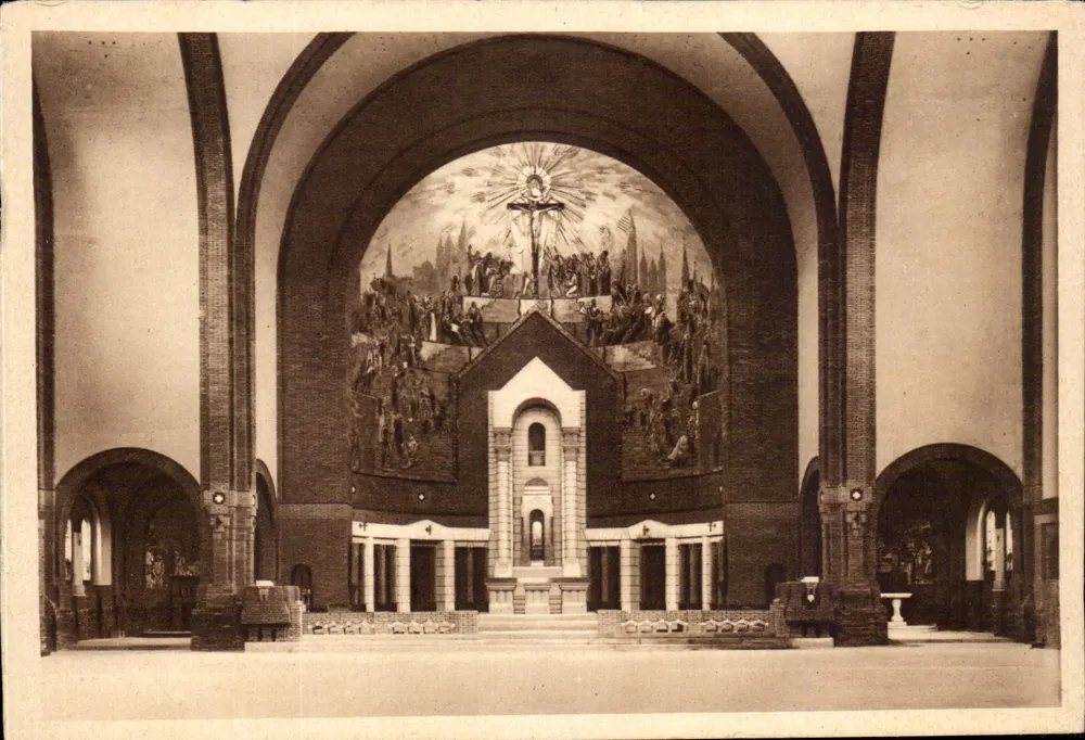 Diözesanheiligtum des Heiligen Herzens — Cholet — Photo Thiers, Cholet - Vorderseite