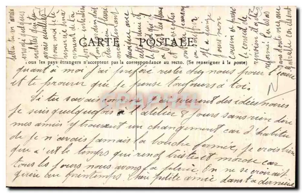 Chalon-sur-Saône — Karneval 1913 — Edit. Bourgeois Frères - Rückseite