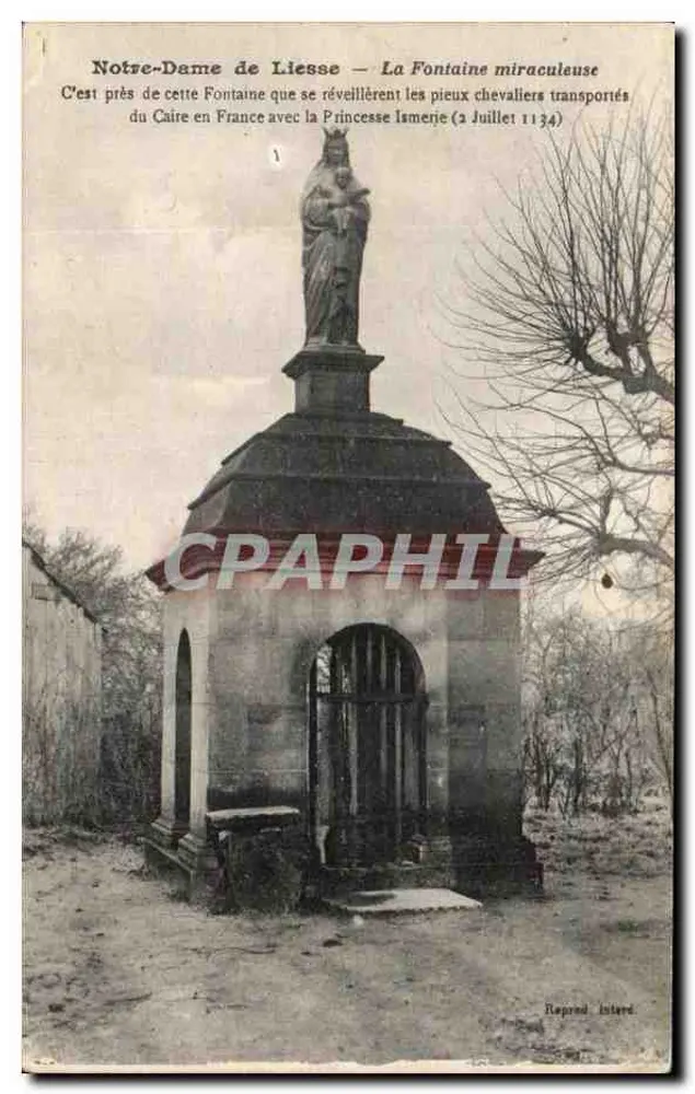 Notre-Dame de Liesse — Die Wunderquelle — Phototypie J. Bienaimé, Reims - Vorderseite