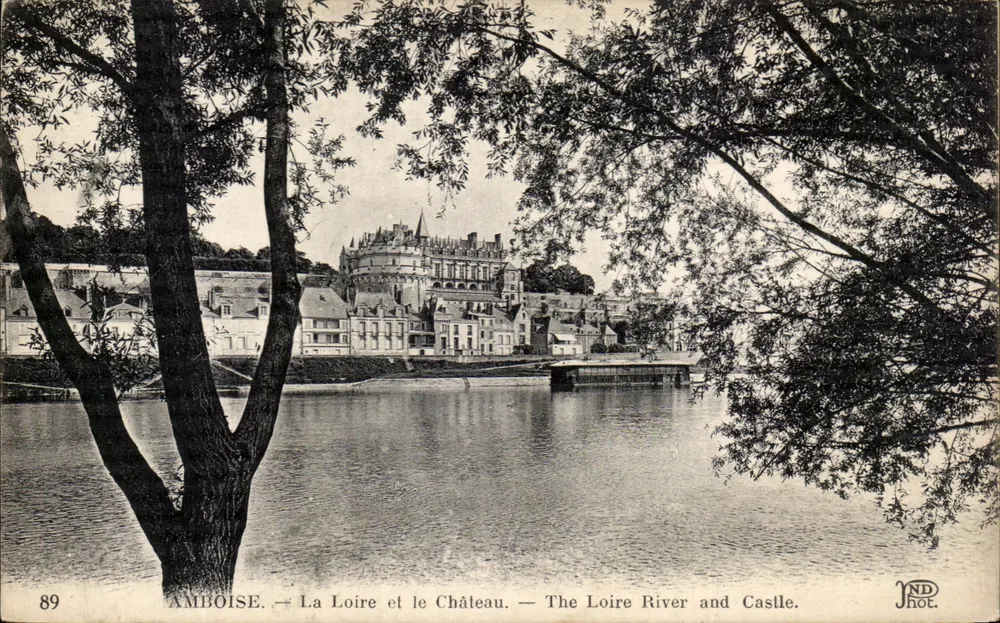 Amboise — La Loire e il Castello — JND Hot. n°89 - Recto
