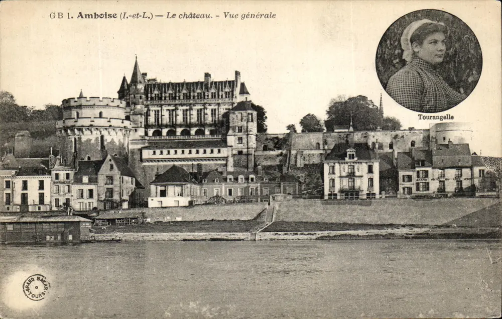 Amboise (Loire-et-Loire) — Das Schloss — Allgemeiner Blick — Verlag GB1 - Vorderseite