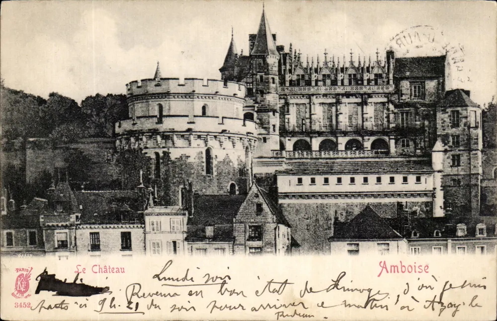 O Castelo — Amboise — Paris, n° 3452 - Frente