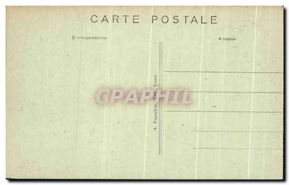 Azay-le-Rideau (Loir-et-Cher) — Le Gerfault — A.P. - Verso