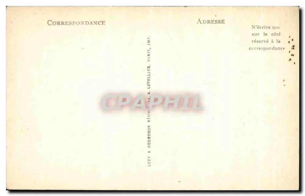Chenonceaux — O Castelo — A fachada ocidental — LL - Verso